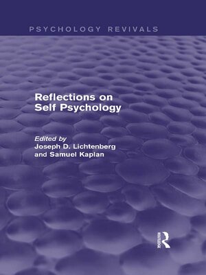 cover image of Reflections on Self Psychology (Psychology Revivals)